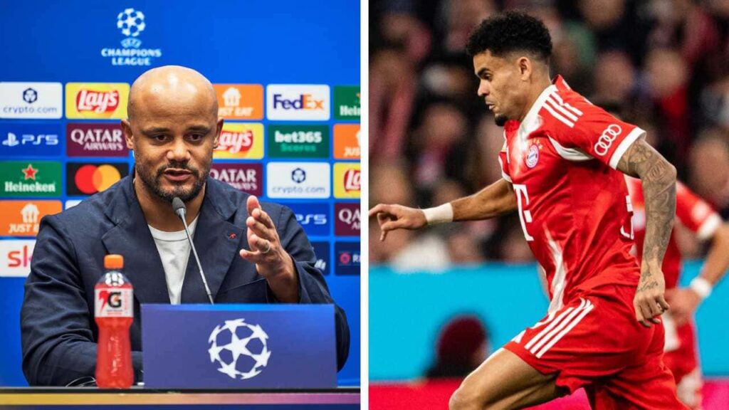 real madrid bayern champions luis diaz kompany