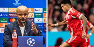 real madrid bayern champions luis diaz kompany