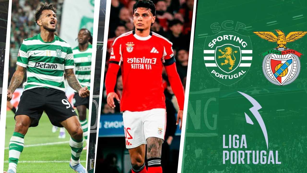 sporting benfica donde ver hoy vivo online plataformas streaming transmision transmisiones emision emisiones app aplicaciones canal canales tv television en directo senal abierta youtube futbol gratis paginas web sitios internet a que hora juegan horarios países donde pasan como ver liga portugal futbol protugues luis suarez richard rios