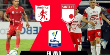 america santafe donde ver hoy vivo online plataformas streaming transmision transmisiones emision emisiones app aplicaciones canal canales tv television en directo senal abierta youtube futbol gratis paginas web sitios internet a que hora juegan horarios países donde pasan como ver futbol profesional colombiano fpc colombia liga betplay dimayor win espn directv