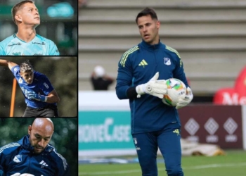 santiago mele alejandro rodriguez millonarios mercado pases fichajes refuerzos contrataciones contratados incorporaciones nuevos bolsa jugadores futbolistas oferta altas bajas salen llegan futbol profesional colombiano fpc liga betplay dimayor colombia colombiano transferencias transferidos ventana fichado guillero de amores diego novoa arqueros porteros