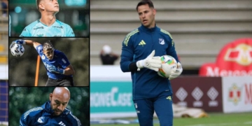 santiago mele alejandro rodriguez millonarios mercado pases fichajes refuerzos contrataciones contratados incorporaciones nuevos bolsa jugadores futbolistas oferta altas bajas salen llegan futbol profesional colombiano fpc liga betplay dimayor colombia colombiano transferencias transferidos ventana fichado guillero de amores diego novoa arqueros porteros