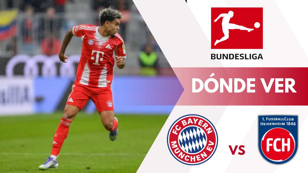 bayern heidenheimdonde ver hoy vivo online plataformas streaming transmision transmisiones emision emisiones app aplicaciones canal canales tv television en directo senal abierta youtube futbol gratis paginas web sitios internet a que hora juegan horarios países donde pasan como ver bundesliga espn colombia argentina espana dazn movistar