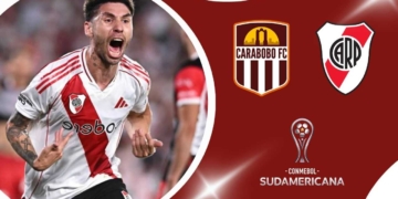 carabobo river plate donde ver hoy vivo online plataformas streaming transmision transmisiones emision emisiones app aplicaciones canal canales tv television en directo senal abierta youtube futbol gratis paginas web sitios internet a que hora juegan horarios países donde pasan como ver copa sudamericana conmebol libertadores venezuela directv espn