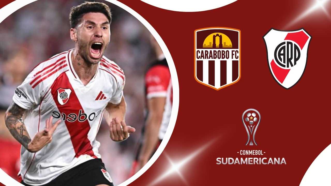 carabobo river plate donde ver hoy vivo online plataformas streaming transmision transmisiones emision emisiones app aplicaciones canal canales tv television en directo senal abierta youtube futbol gratis paginas web sitios internet a que hora juegan horarios países donde pasan como ver copa sudamericana conmebol libertadores venezuela directv espn