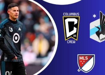 columbus crew minnesota united donde ver hoy vivo online plataformas streaming transmision transmisiones emision emisiones app aplicaciones canal canales tv television en directo senal abierta youtube futbol gratis paginas web sitios internet a que hora juegan horarios países donde pasan como ver james rodriguez mls espn directv gol caracol colombia apple