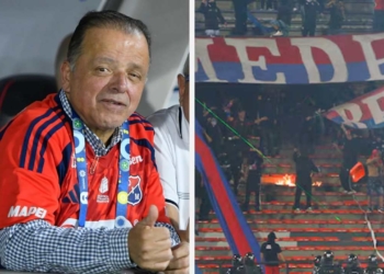 deportivo independiente medellin dim raul giraldo venta equipo problemas hinchadas hinchas atanasio girardot copa libertadores flamengo conmebol billetes eliminacion molestia desmanes precio futbol profesional colombiano fpc liga betplay dimayor maximo accionista dueno dirigentes dirigencia presidente ossa fedrico spada gerente