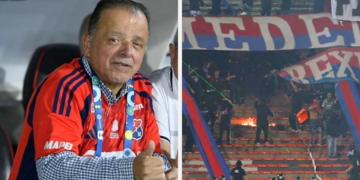 deportivo independiente medellin dim raul giraldo venta equipo problemas hinchadas hinchas atanasio girardot copa libertadores flamengo conmebol billetes eliminacion molestia desmanes precio futbol profesional colombiano fpc liga betplay dimayor maximo accionista dueno dirigentes dirigencia presidente ossa fedrico spada gerente