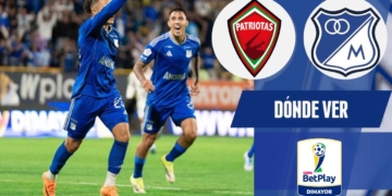 millonarios patriotas donde ver hoy vivo online plataformas streaming transmision transmisiones emision emisiones app aplicaciones canal canales tv television en directo senal abierta youtube futbol gratis paginas web sitios internet a que hora juegan horarios países donde pasan como ver copa colombia betplay