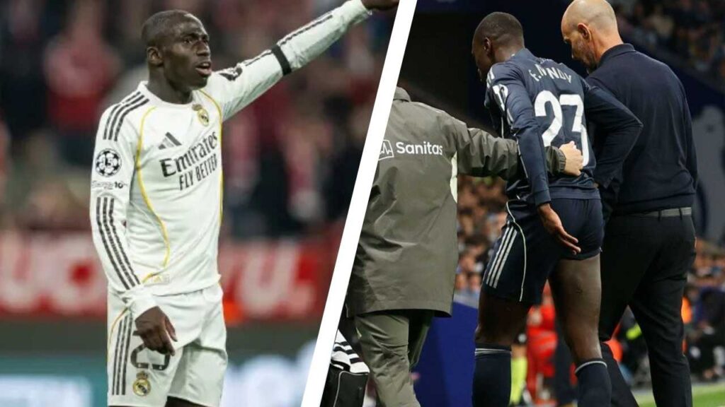 real madrid ferland mendy lesiones reemplazo fichaje nathaniel brown lateral izquiero zurdo eintracht frankfurt bundesliga fichaje mercado contrataciones contratacion refuerzo florentino perez director tecnico entrenador liga espanola espana futbol espanol