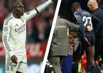 real madrid ferland mendy lesiones reemplazo fichaje nathaniel brown lateral izquiero zurdo eintracht frankfurt bundesliga fichaje mercado contrataciones contratacion refuerzo florentino perez director tecnico entrenador liga espanola espana futbol espanol