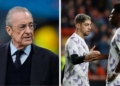 real madrid pelea jugadores federico valverde aurelian tchoameni vestuario camerino golpes valdebebas futbol florentino perez saca equipo presidente venta jugadores precio futbol espanol espana