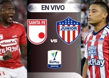 independiente santafe junior barranquilla donde ver hoy vivo online plataformas streaming transmision transmisiones emision emisiones app aplicaciones canal canales tv television en directo senal abierta youtube futbol gratis paginas web sitios internet a que hora juegan horarios países donde pasan como ver semifinal liga betplay dimayor futbol profesional colombiano fpc campin bogota win espn