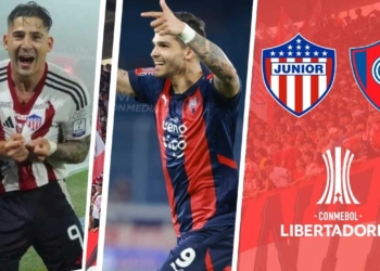junior cerro porteno donde ver hoy vivo online plataformas streaming transmision transmisiones emision emisiones app aplicaciones canal canales tv television en directo senal abierta youtube futbol gratis paginas web sitios internet a que hora juegan horarios países donde pasan como ver copa libertadores conmebol metropolitano barranquilla jaime moron cartegan asuncion colombia paraguay