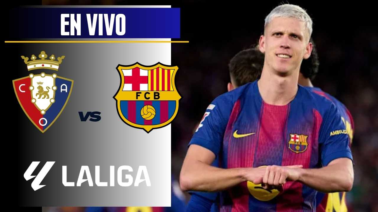 barcelona osasuna donde ver hoy vivo online plataformas streaming transmision transmisiones emision emisiones app aplicaciones canal canales tv television en directo senal abierta youtube futbol gratis paginas web sitios internet a que hora juegan horarios países donde pasan como ver liga espanola futbol espanol espana laliga