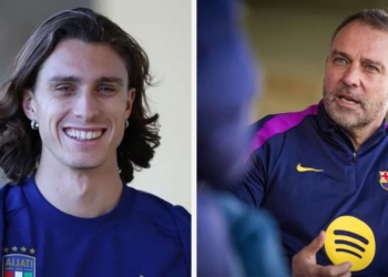 futbol club barcelona fichaje defensor central defensa alessandro bastoni riccardo calafiori hansi flick director tecnico prefiere deco presidente joan laporta futbol espanol liga espanola espana