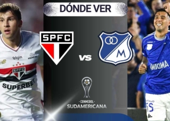 sao paulo millonarios donde ver hoy vivo online plataformas streaming transmision transmisiones emision emisiones app aplicaciones canal canales tv television en directo senal abierta youtube futbol gratis paginas web sitios internet a que hora juegan horarios países donde pasan como ver copa sudamericana conmebol colombia brasil morumbi