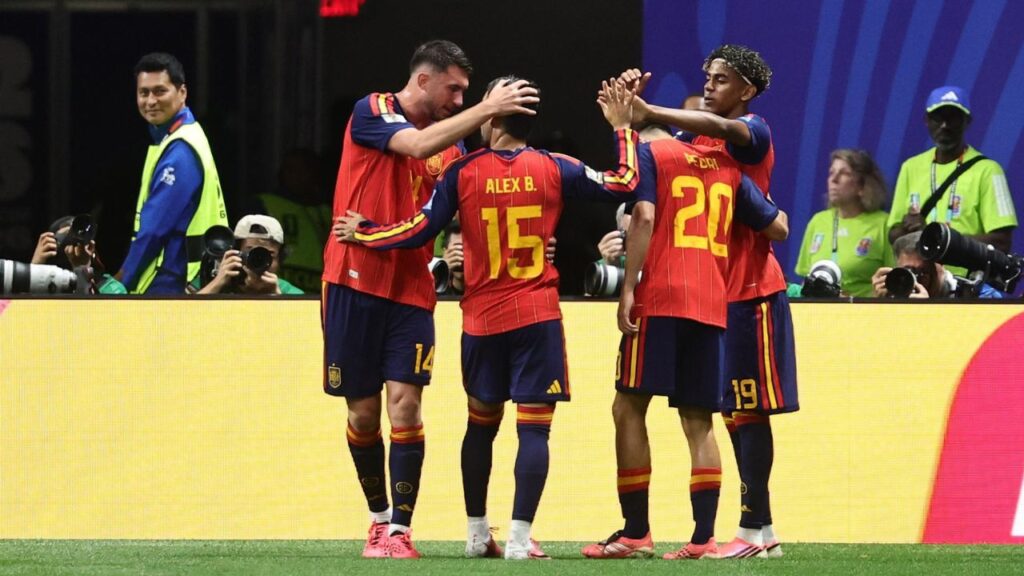 espana golea arabia saudita mundial 2026 copa mundo mundial fifa estados unidos mexico canada selecciones clasificatorias fifa sedes estadios fixture mundialistas