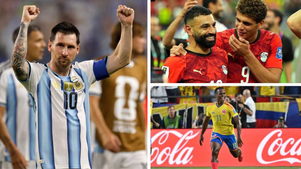 argentina colombia egipto octavos de final mundial 2026 copa mundo mundial fifa estados unidos mexico canada selecciones clasificatorias fifa sedes estadios fixture mundialistas