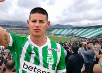 james rodriguez fichaje atletico ancional debut oficial campin bogota