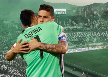 atletico nacional james rodriguez presentacion david ospina despedida atanasio girardot