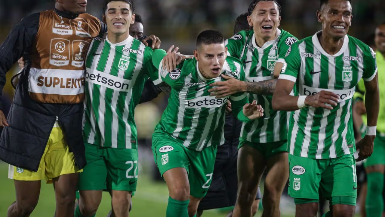 james rodriguez atletico nacional elogios hinchada debut campin