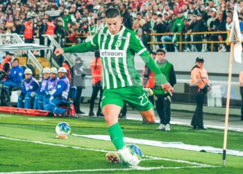 atletico nacional debut james rodriguez futbol colombiano campin bogota