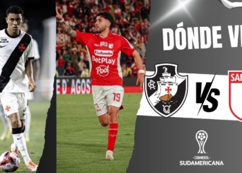 vasco da gama vs independiente santafe donde ver hoy vivo copa sudamericana tv streaming